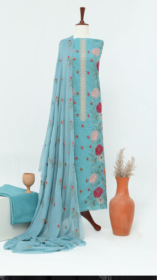 Noor – Embroidered 2-Piece Lawn Set