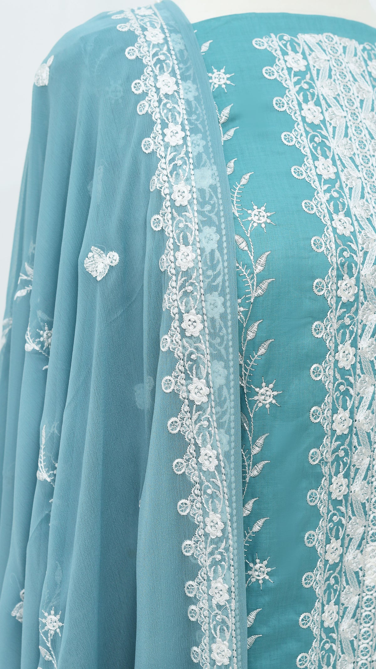 Jasmine – Embroidered 2-Piece Mid-Season Lawn Set