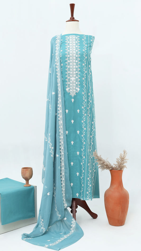 Jasmine – Embroidered 2-Piece Mid-Season Lawn Set