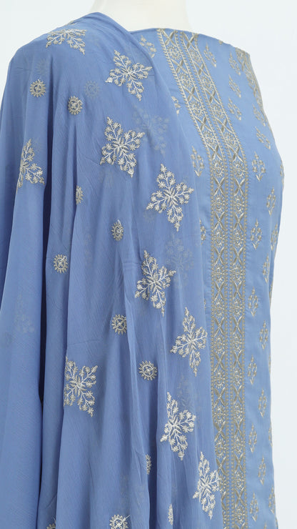 Kasturi– Embroidered 3-Piece Lawn Set