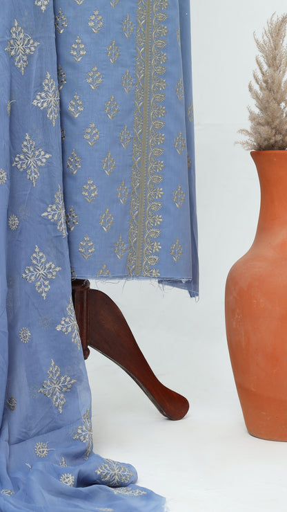 Kasturi– Embroidered 3-Piece Lawn Set
